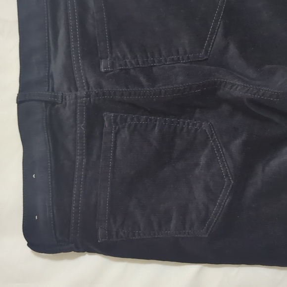 LOFT Modern Skinny Corduroy Pant, Color Black Size 6P - Picture 10 of 14